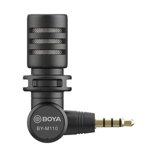 BOYA 3.5mm TRRS Microphone for Smartphone - Black